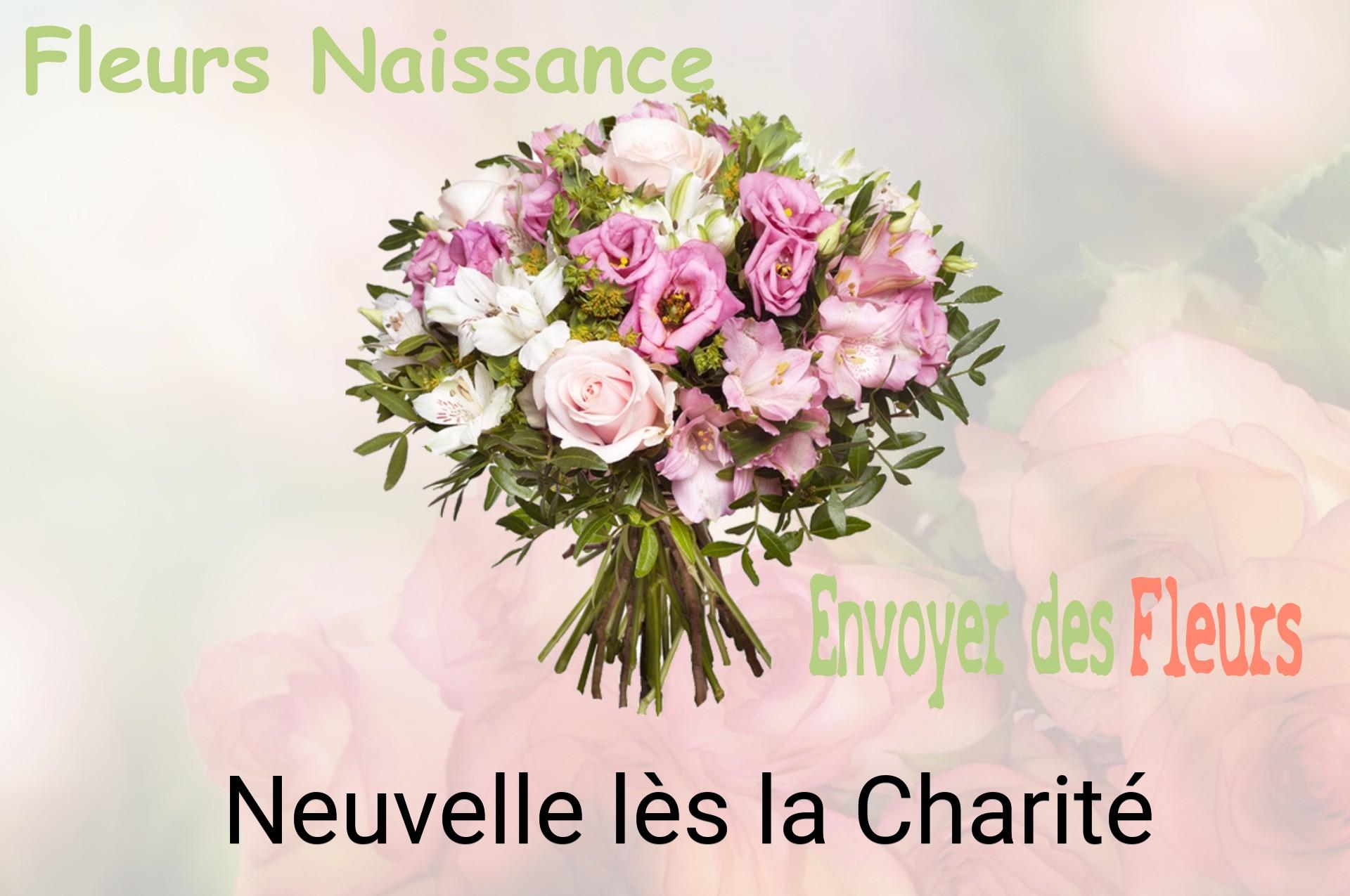 Bouquet de fleurs de naissance livré à Neuvelle-lès-la-Charité